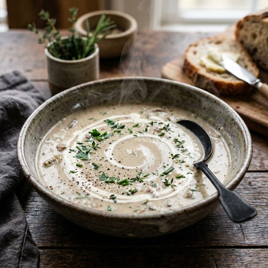 Creamy Oyster Mushroom Soup Mix